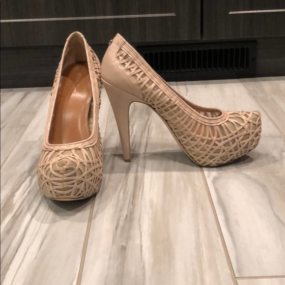 Calvin Klein Shoes - Calvin Klein 4in Nude Heels